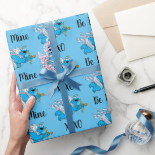 Krümelmonster Valentinus Kupid Geschenkpapier