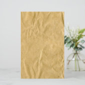 Krümelpappe Textur Briefpapier (Stehend Vorderseite)