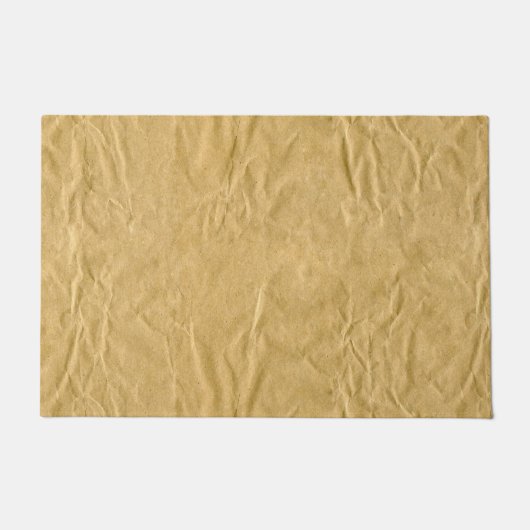 Krümelpappe Textur Fußmatte (Vorderseite)