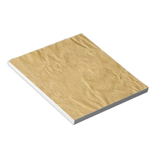 Krümelpappe Textur Notizblock (angewinkelt)