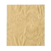 Krümelpappe Textur Notizblock (Vorderseite)