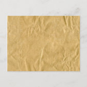 Krümelpappe Textur Postkarte (Vorderseite)