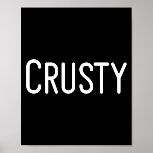 Krumm, Lustig, Witze, Sarkastische Sprüche  Poster (Vorne)
