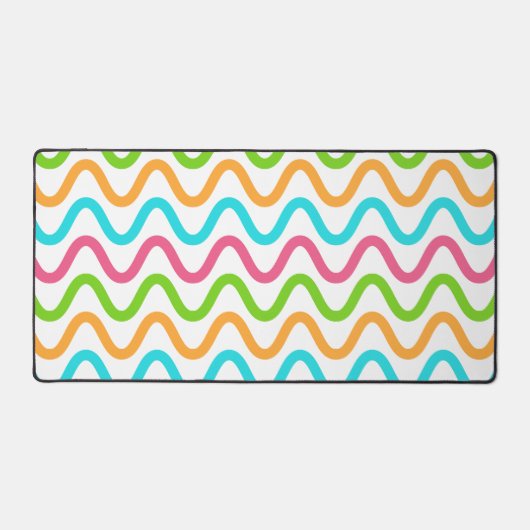 Krumme Ei-Malerei Schreibtischunterlage (Vorderseite)