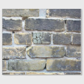 Krummeln, Soft Grunge Brick Wall Geschenkpapier (Flach)