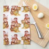 "Krummer Tour " Küchentuch (Viertel Falte)