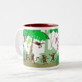 Krummer Tour Zweifarbige Tasse (Vorderseite Links)