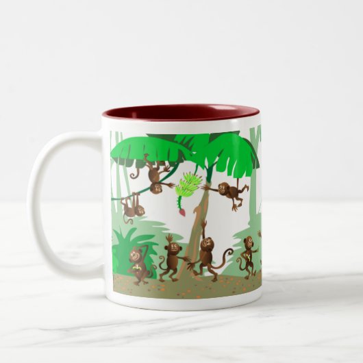 Krummer Tour Zweifarbige Tasse (Links)