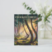 Krummer Wald Polen Postkarte (Stehend Vorderseite)