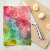 Krummlinge tropische Textur Handtuch (Viertel Falte)