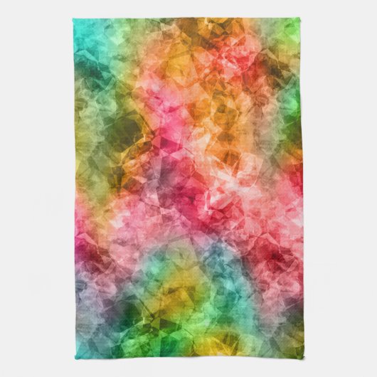 Krummlinge tropische Textur Handtuch (Vertikal)