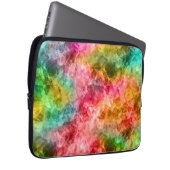 Krummlinge tropische Textur Laptopschutzhülle (Vorne Rechts)