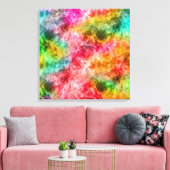 Krummlinge tropische Textur Leinwanddruck (Insitu (Wohnzimmer))