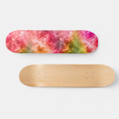 Krummlinge tropische Textur Skateboard (Horizontal)