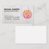 Krummpapier | Mini-Logo Visitenkarte (Vorne/Hinten)