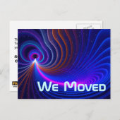 Krümmung Ankündigungspostkarte (Vorne/Hinten)