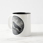 Krümmung in einem Baum Zweifarbige Tasse (Vorderseite Links)