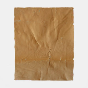 Krumpelter, grungeliger Papierhintergrund. Reihe - Fleecedecke