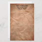 Krumpffolie Briefpapier (Vorne/Hinten)