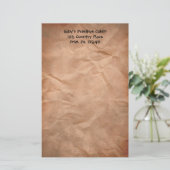 Krumpffolie Briefpapier (Stehend Vorderseite)