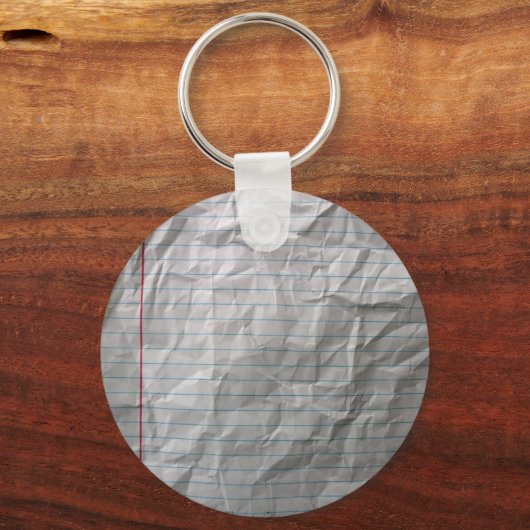 Krumpffolienpapier Schlüsselanhänger (Vorderseite)