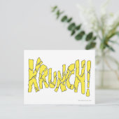 KRUNCH! POSTKARTE (Stehend Vorderseite)