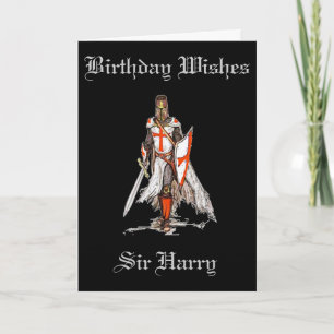 KRUSADER/KNIGHTGREETKARTE KARTE