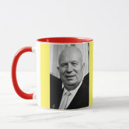 Kruschev Porträt-Tasse Tasse