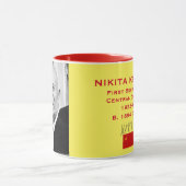 Kruschev Porträt-Tasse Tasse (Zentrum)