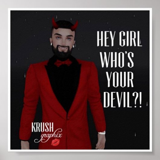 Krush Graphix von Ahsek Novel Halloween Poster 4 (Vorne)