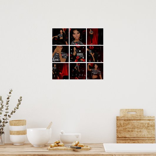 Krush Graphix von Ahsek Novel Poster 32 (Küche)