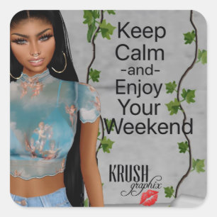 Krush Graphix von Ahsek Novel Stickers 25