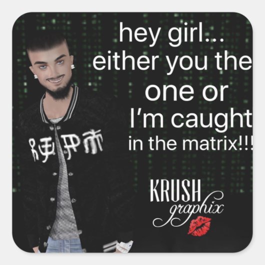 Krush Graphix von Ahsek Novel Stickers 27 (Vorderseite)