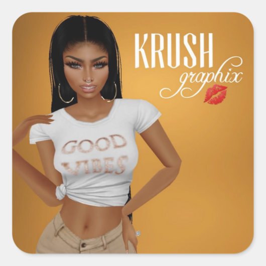 Krush Graphix von Ahsek Novel Stickers 29 (Vorderseite)