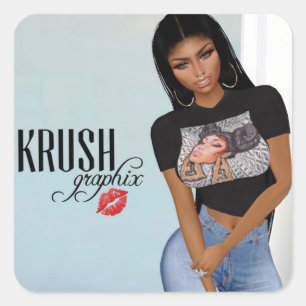 Krush Graphix von Ahsek Novel Stickers 32