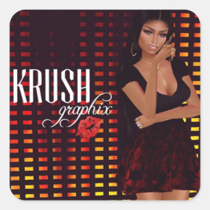 Krush Graphix von Ahsek Novel Stickers 36