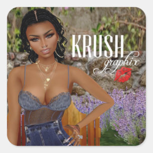 Krush Graphix von Ahsek Novel Stickers 38
