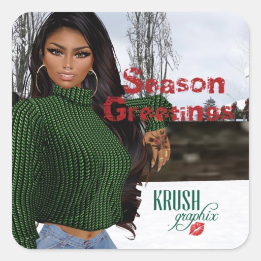 Krush Graphix von Ahsek Novel Stickers 56 (Vorderseite)