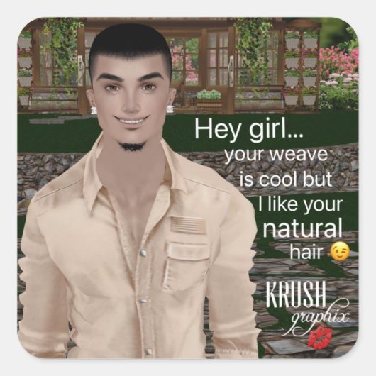 Krush Graphix von Ahsek Novel Stickers 59 (Vorderseite)