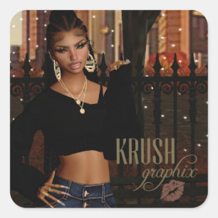 Krush Graphix von Ahsek Novel Stickers 64