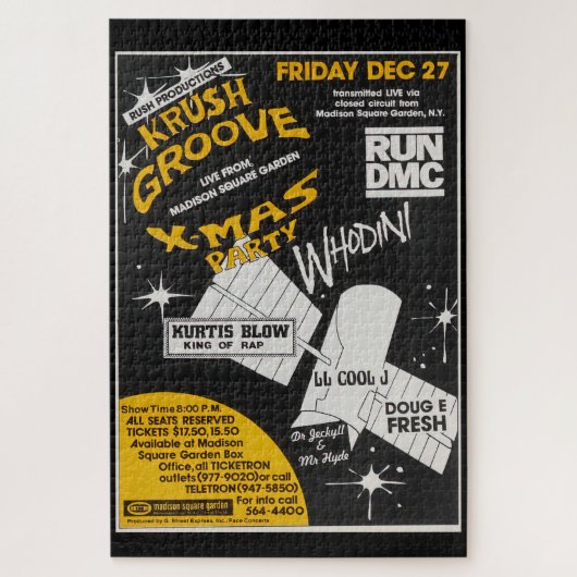 Krush Groove Christmas Party Puzzle (Vertikal)