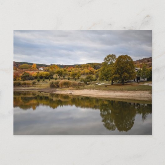 Krushevo-See, Mazedonien Postkarte (Vorderseite)