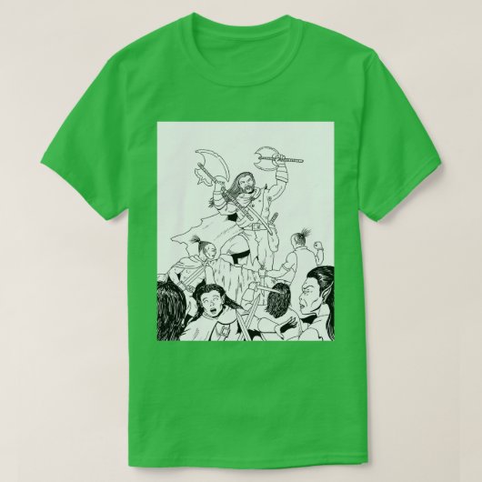 Krusk, der Mighty T-Shirt (Design vorne)