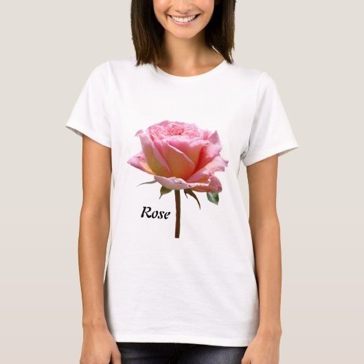 Kruste. Text & Foto Rosa Vorlage T - Shirt (Vorderseite)