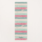 Krustenholz Personalisiert Yoga Mat Yogamatte (Vorderseite)