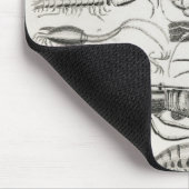 Krustentiere Mousepad (Ecke)