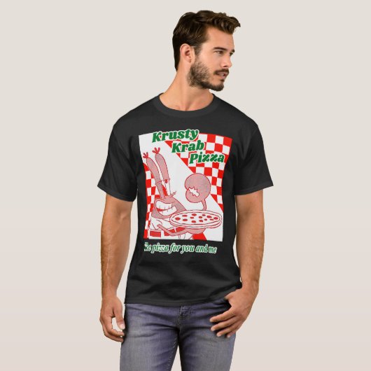 Krusty Krab Pizza Essential T - Shirt (Vorne ganz)