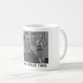 KRUX Dick Grau-Tasse Kaffeetasse (VorderseiteRechts)