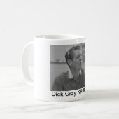 KRUX Dick Grau-Tasse Kaffeetasse (Vorderseite Links)