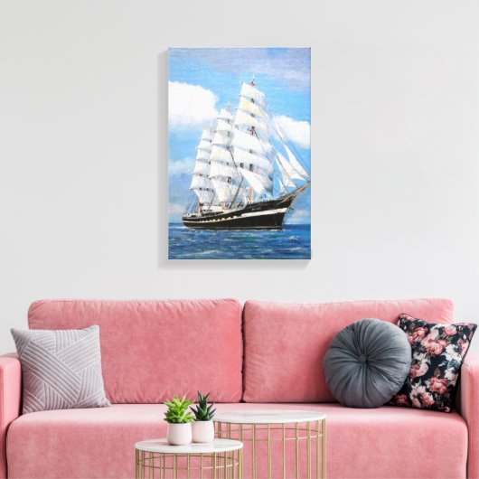 Kruzenshtern Leinwanddruck (Insitu (Wohnzimmer))